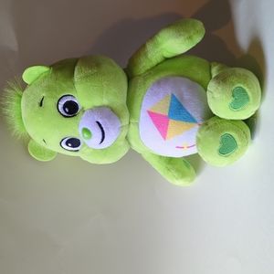 Green Care Bear with Flag 10" 2021